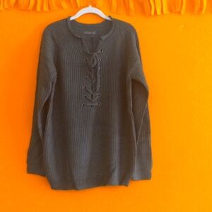 Women's cable knit sweater